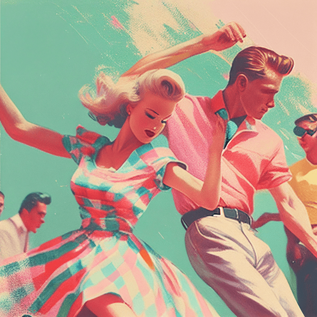 Royalty free 1950s Background Music for videos.