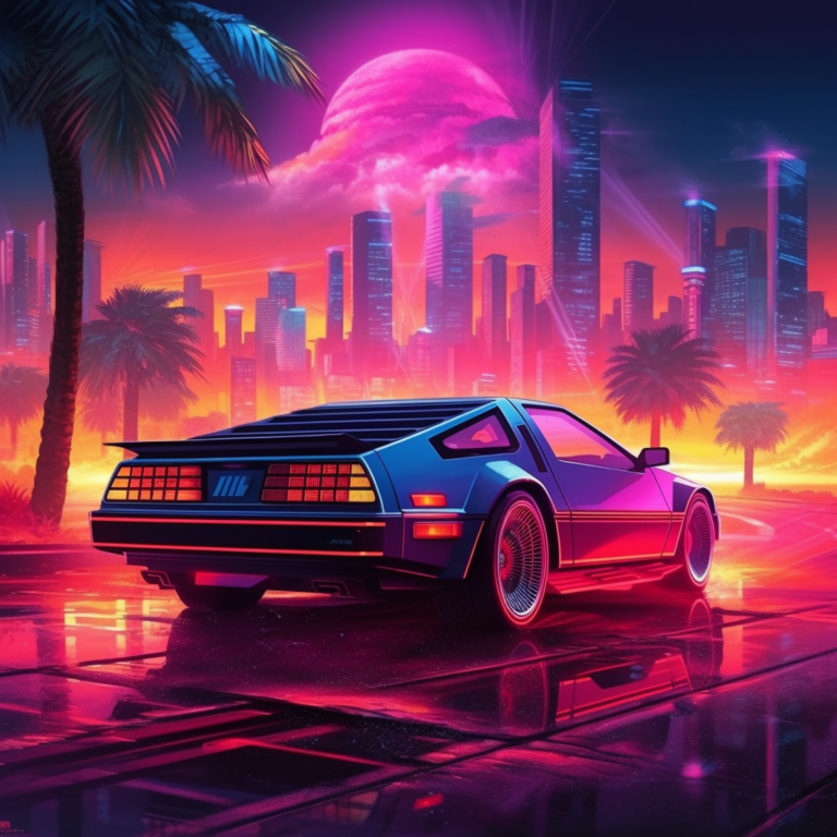 Royalty free Synthwave 1980s Music for videos.